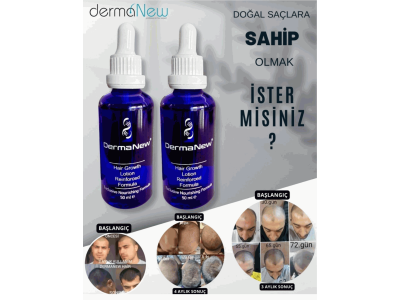 Dermanew Hair 2'Li Saç Bakım Serumu