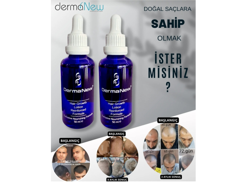 Dermanew Hair 2’Li Saç Bakım Serumu