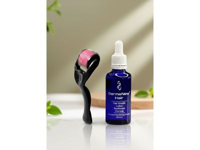 Dermanew Hair 1'li Saç Bakım Serumu + Roller