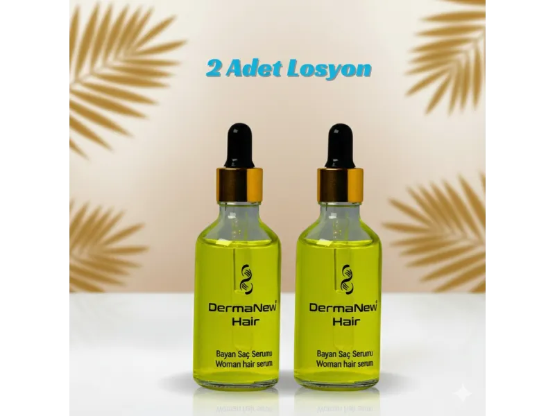 Dermanew 2’Li Bayan Saç Serumu